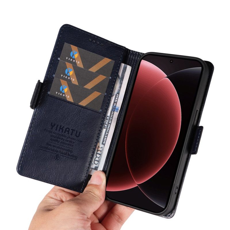 Kotelot Xiaomi 15 Ultra Puhelinkuoret Ykatu Litsikuvioinen Tekonahka