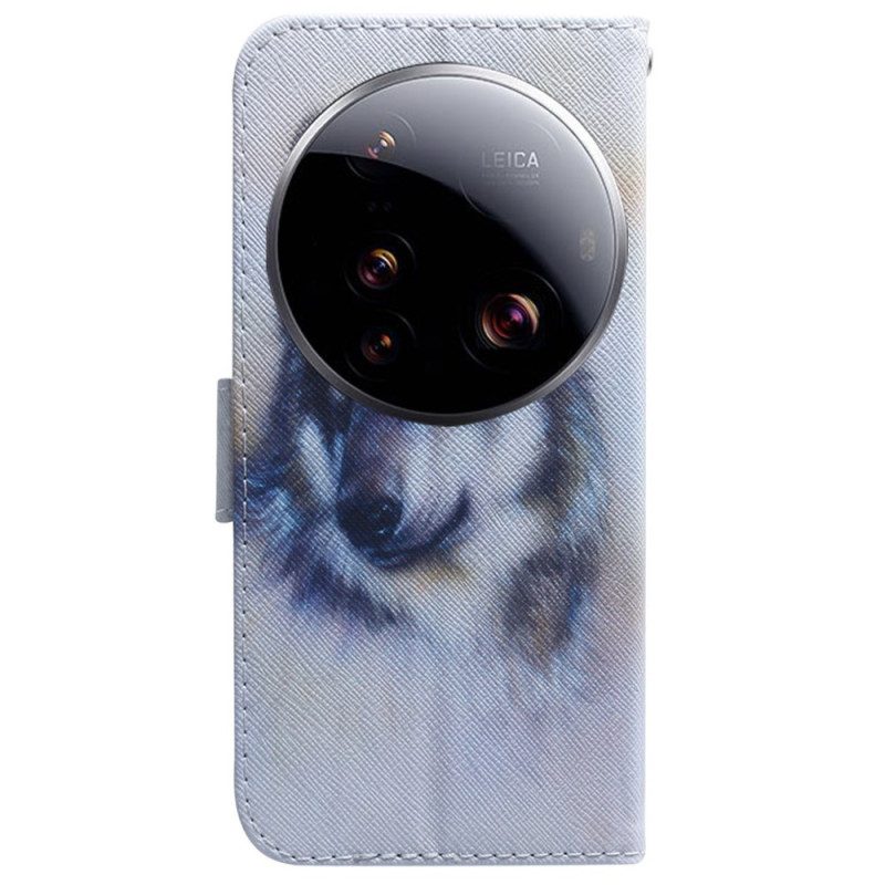 Kotelot Xiaomi 15 Ultra Vesiväri Susi Suojakuori