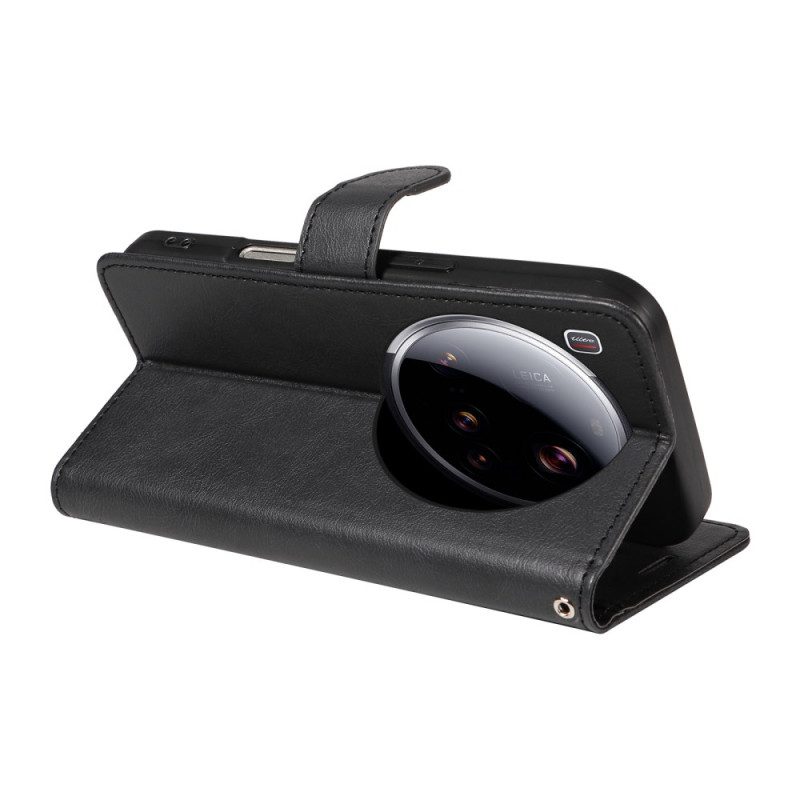 Kotelot Xiaomi 15 Ultra Yksivärinen Keinonahka