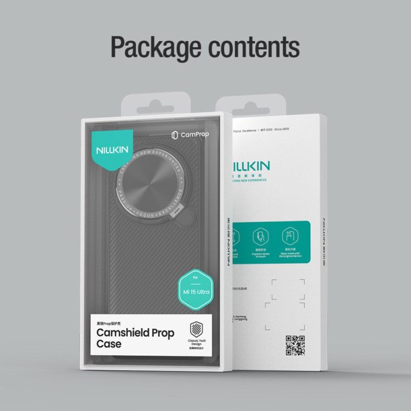 Kuori Xiaomi 15 Ultra Camshield-potkurisarja Nillkin Suojakuori