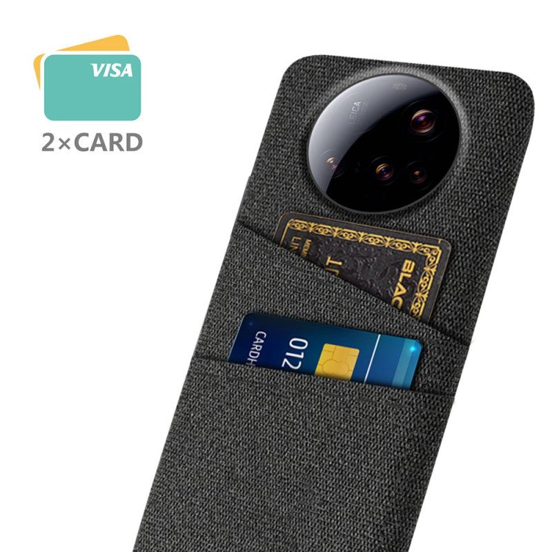 Kuori Xiaomi 15 Ultra Kangas Kaksoiskorttikotelo