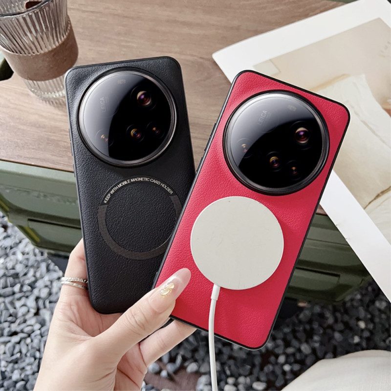 Kuori Xiaomi 15 Ultra Magsafe-nahkakuviointiyhteensopiva