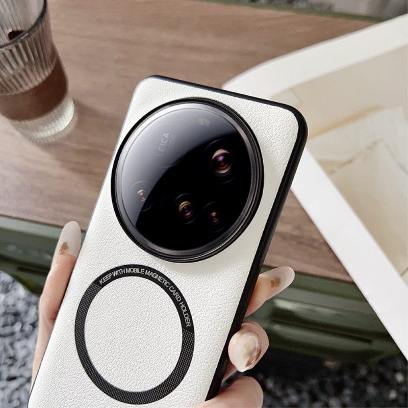 Kuori Xiaomi 15 Ultra Magsafe-nahkakuviointiyhteensopiva