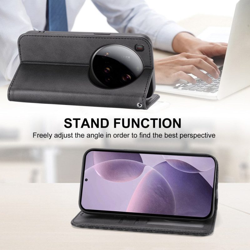 Nahkakotelo Xiaomi 15 Ultra Lompakko Hihnalla