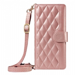 Nahkakotelo Xiaomi 15 Ultra Pehmustettu Hihna Ja Olkahihna