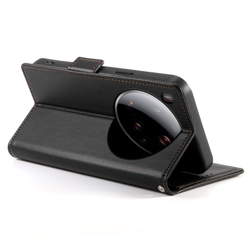 Nahkakotelo Xiaomi 15 Ultra Tuplasolki