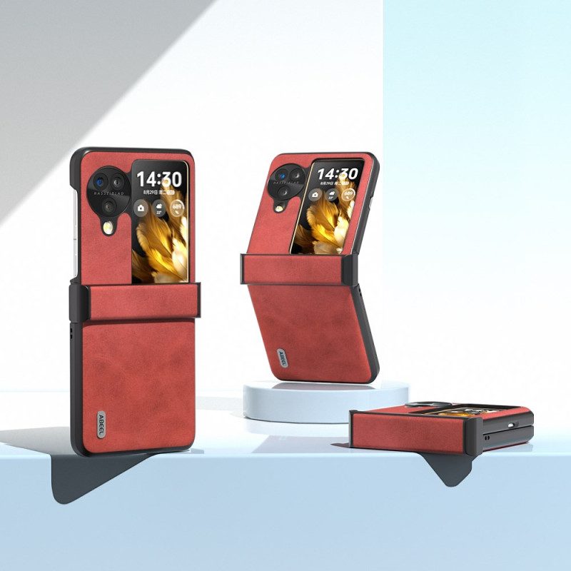 Kuori Oppo Find N3 Flip Abeel-nahkaefekti