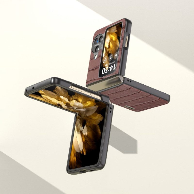 Kuori Oppo Find N3 Flip Krokotiiliefekti Abeel