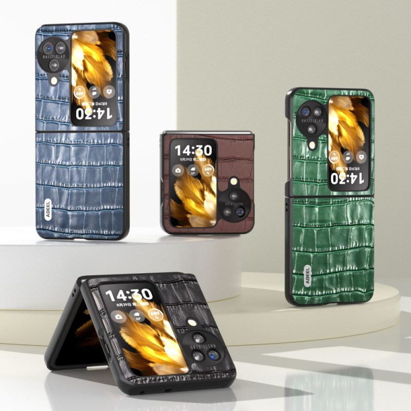Kuori Oppo Find N3 Flip Krokotiiliefekti Abeel