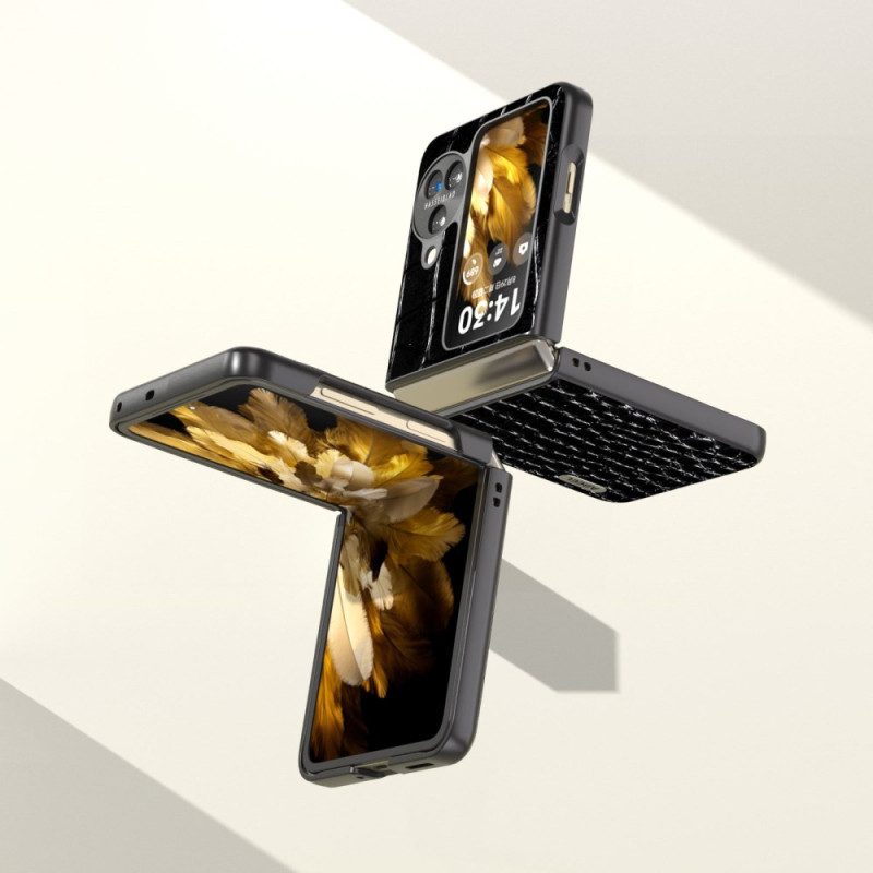Kuori Oppo Find N3 Flip Krokotiilin Rakenne