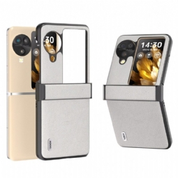 Kuori Oppo Find N3 Flip Teksturoitu Nahka Abeel