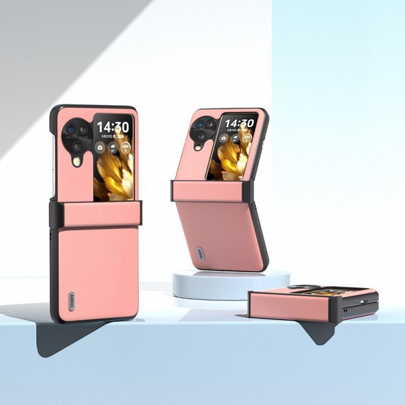 Kuori Oppo Find N3 Flip Teksturoitu Nahka Abeel