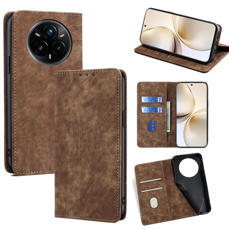 Kotelot Realme 14 Pro Plus 5g Puhelinkuoret Mokkanahkaefekti Rfid