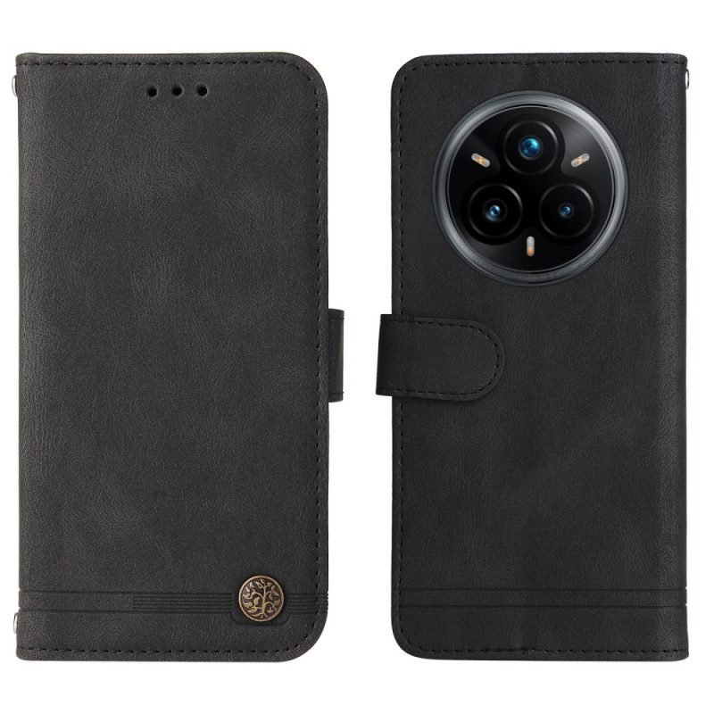 Kotelot Realme 14 Pro Plus 5g Vintage-efekti Niiteillä Suojakuori