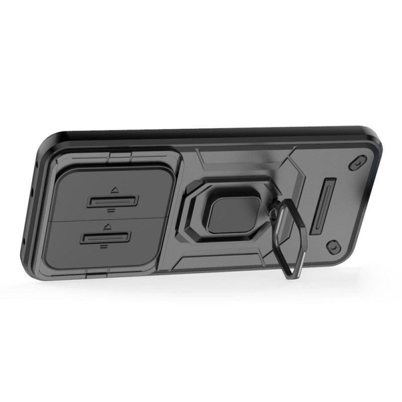 Kuori Realme 14 Pro Plus 5g Kestävä Rengas Liukuvalla Kamerasuojalla