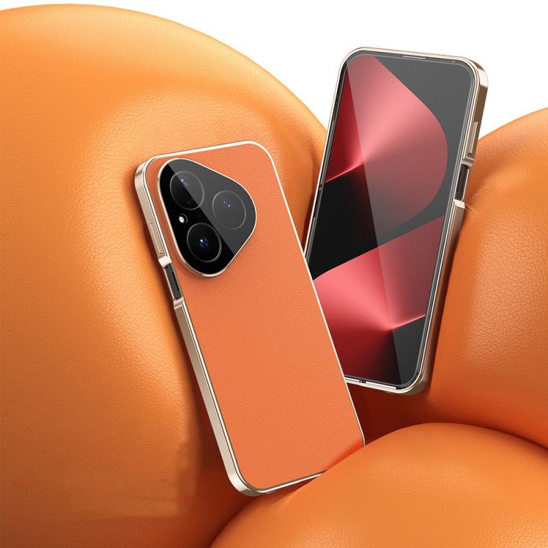 Case Huawei Pura 80 Puhelinkuoret Nahkakuviointi Ja Karkaistusta Lasista Valmistettu Näytönsuoja