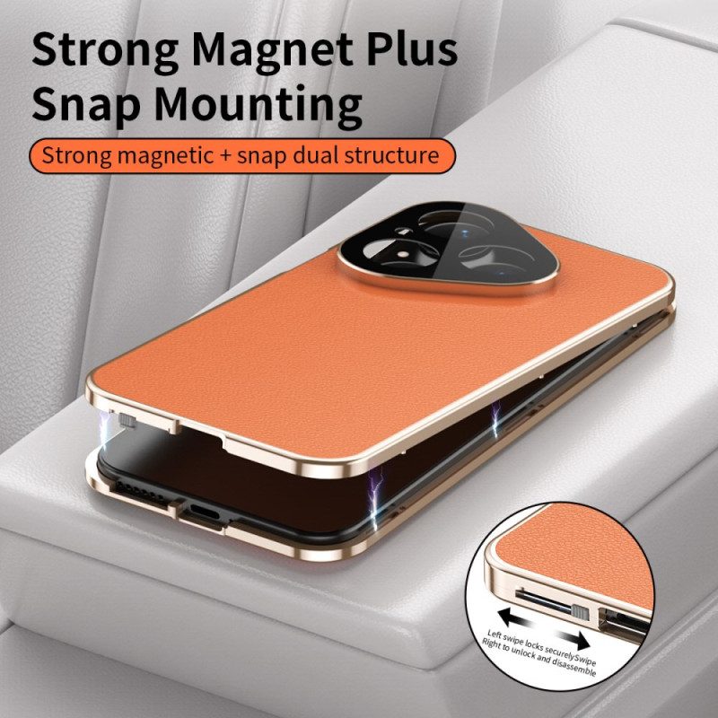 Case Huawei Pura 80 Puhelinkuoret Nahkakuviointi Ja Karkaistusta Lasista Valmistettu Näytönsuoja