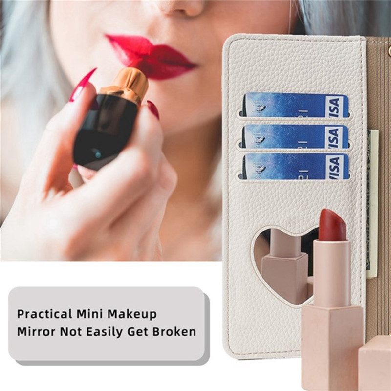 Kuoret Huawei Pura 80 Kaksivärinen Peilillä Ja Ketjulla