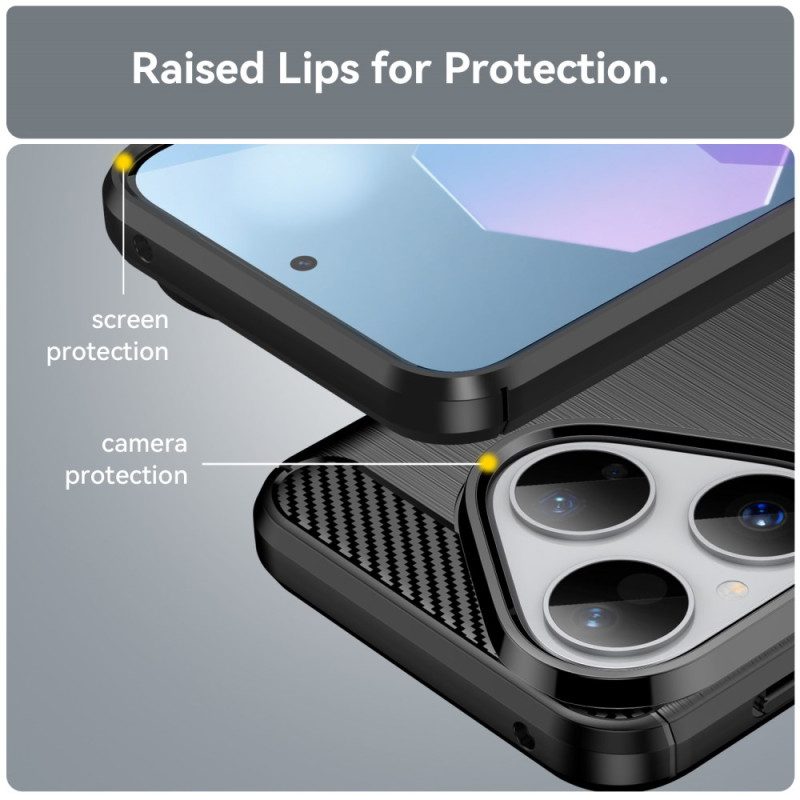 Kuori Huawei Pura 80 Harjattu Hiilikuitu