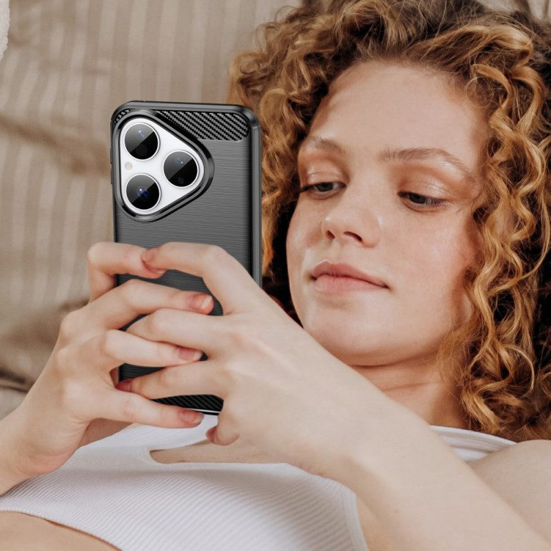 Kuori Huawei Pura 80 Harjattu Hiilikuitu