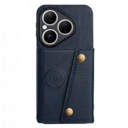 Kuori Huawei Pura 80 Nahkaefektikortti Teline