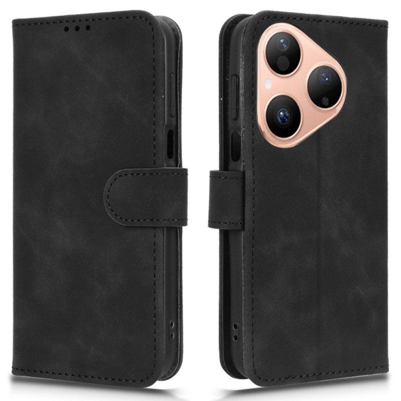 Nahkakotelo Huawei Pura 80 Mokkanahkaefekti