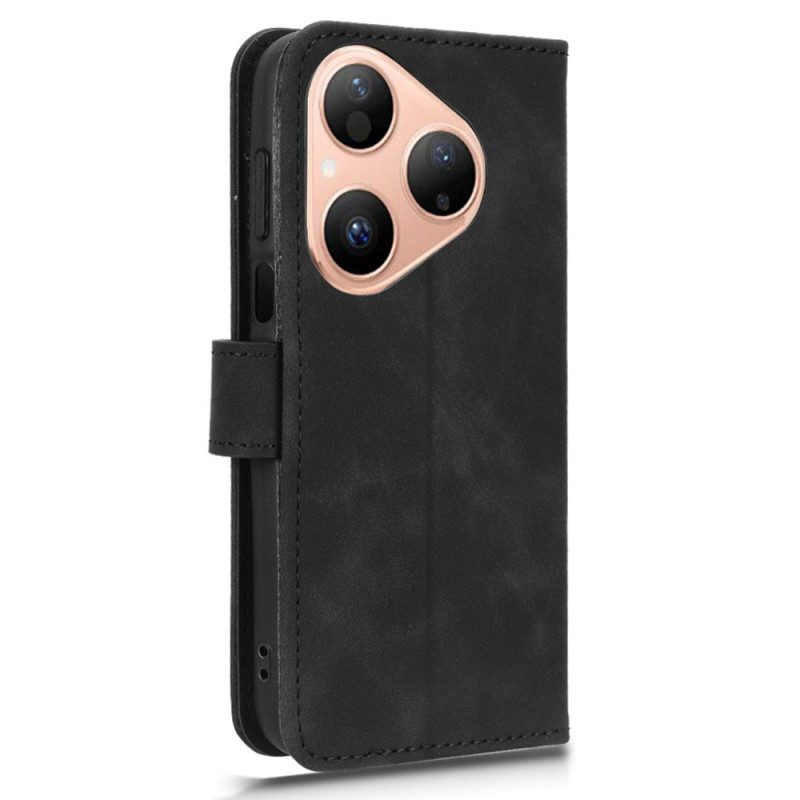 Nahkakotelo Huawei Pura 80 Mokkanahkaefekti