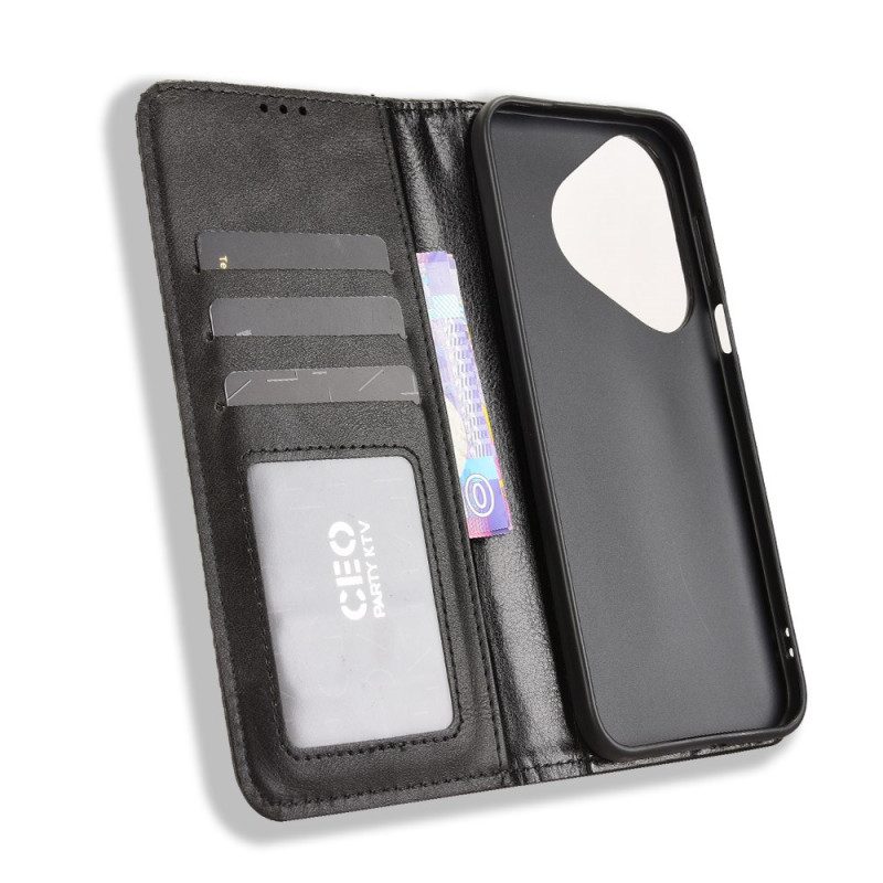 Nahkakotelo Huawei Pura 80 Vintage Frieze