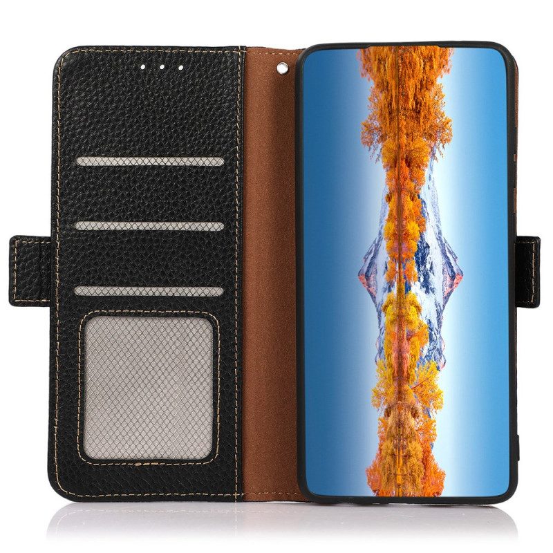 Kotelot Samsung Galaxy S26 Ultra Khazneh-nahkainen Rfid-suoja Suojakuori