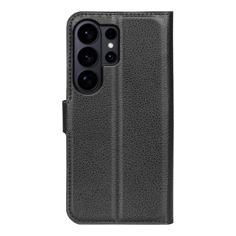 Kotelot Samsung Galaxy S26 Ultra Litsikuvioinen Tekonahka Suojakuori