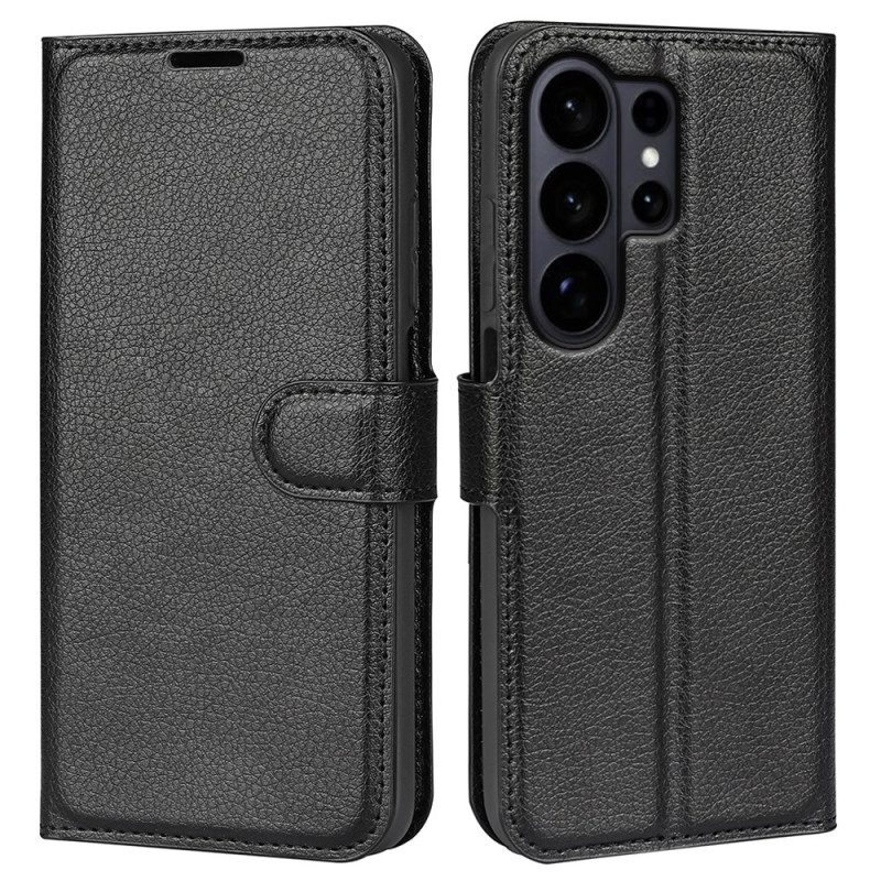 Kotelot Samsung Galaxy S26 Ultra Litsikuvioinen Tekonahka Suojakuori