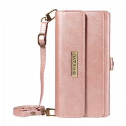 Kotelot Samsung Galaxy S26 Ultra Puhelinkuoret Vintage-lompakko Olkahihnalla