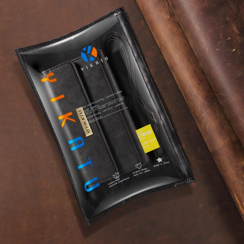 Kotelot Samsung Galaxy S26 Ultra Puhelinkuoret Vintage-lompakko Olkahihnalla