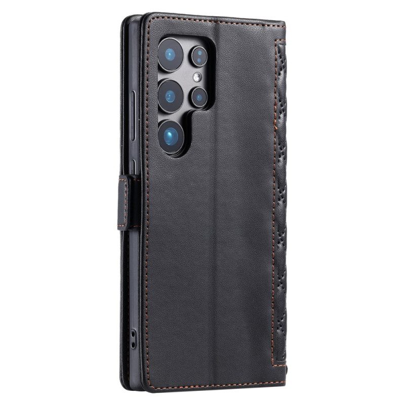 Kotelot Samsung Galaxy S26 Ultra Tikattu Ja Hihna Suojakuori