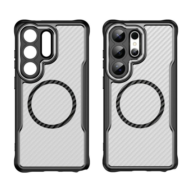 Kuori Samsung Galaxy S26 Ultra Magsafe Hybrid Protection -hiilikuitukuvio