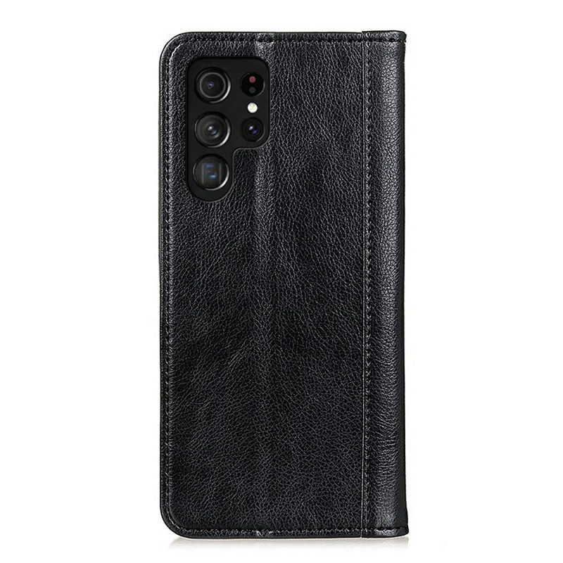 Nahkakotelo Samsung Galaxy S26 Ultra Puhelinkuoret Haljasnahka