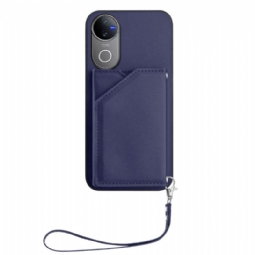 Puhelinkuoret Vivo V50e 5g Korttikotelo Ja Nauha