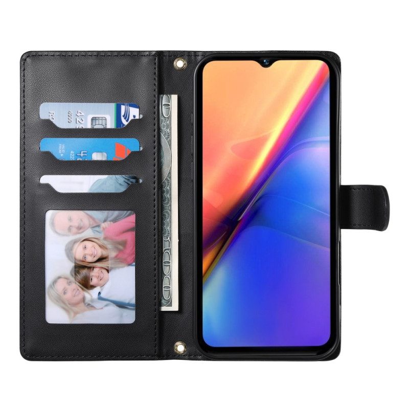 Kotelot Vivo V50 5g Tikattu Hihnalla Ja Olkahihnalla