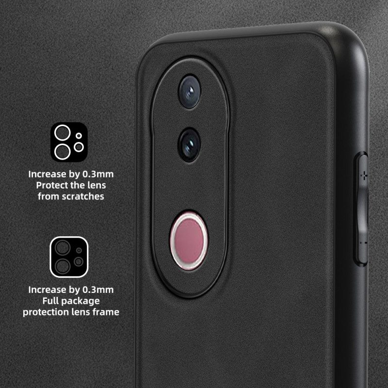 Kuori Vivo V50 5g Nahkakuvioinen