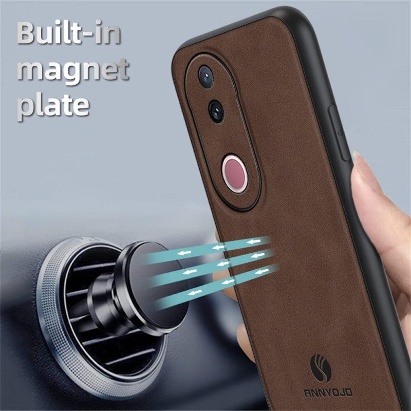 Kuori Vivo V50 5g Nahkakuvioinen