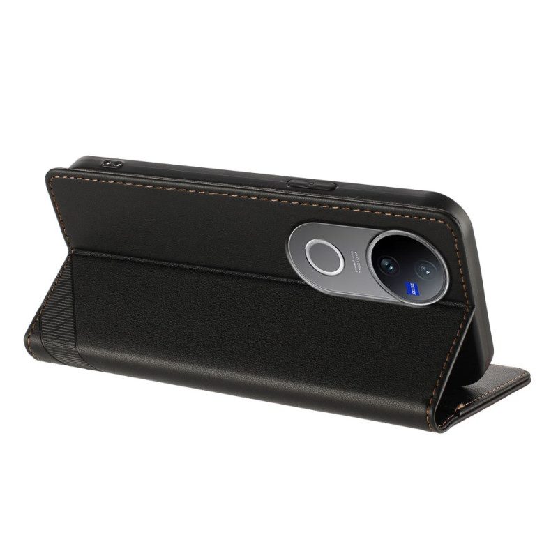 Nahkakotelo Vivo V50 5g Punk-tyylinen Suojakuori
