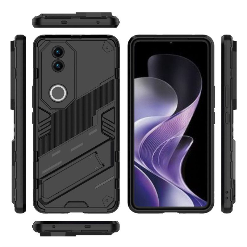 Puhelinkuoret Vivo V50 5g Erittäin Kestävä Jalustalla