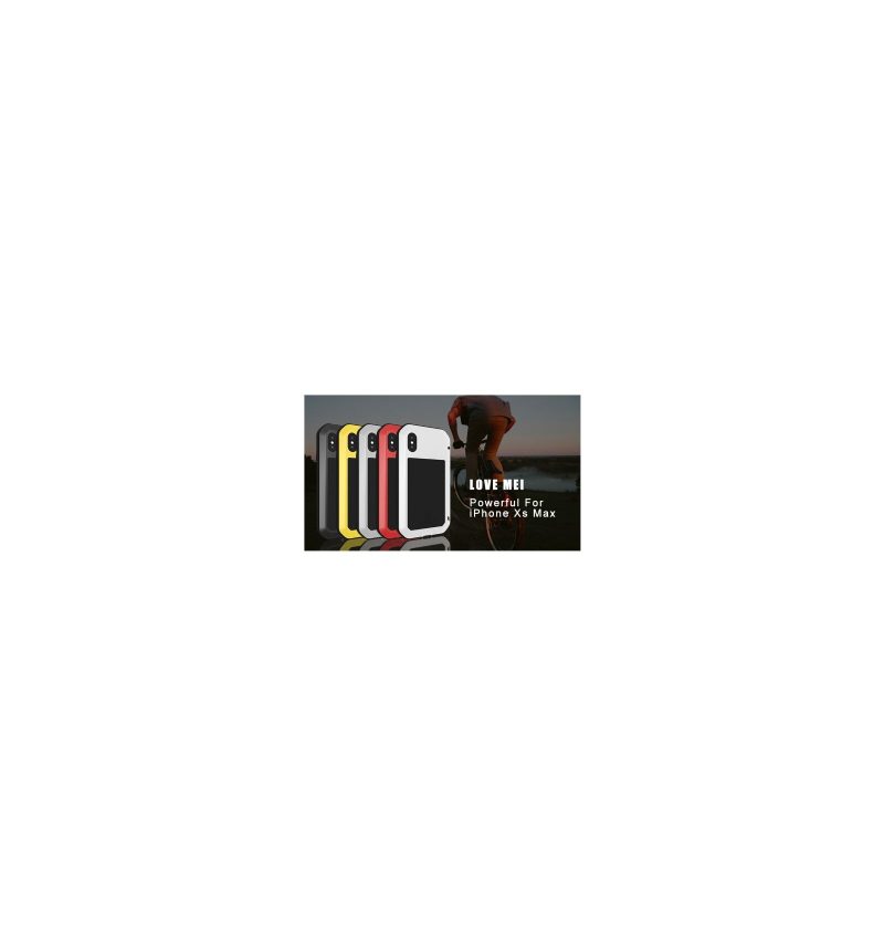Kuori iPhone XS Max Suojakuori Love Mei Tehokas Ultrasuoja