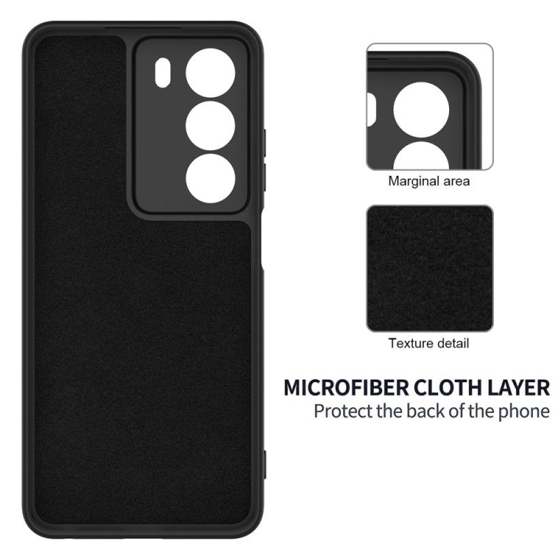 Hülle Realme C75 Handyhülle Flüssigsilikon Mit Trageband