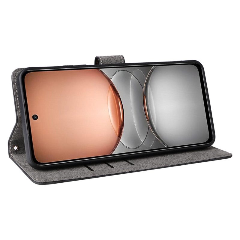 Kotelot Realme C75 Rfid-suojattu Mokkanahkakuvio