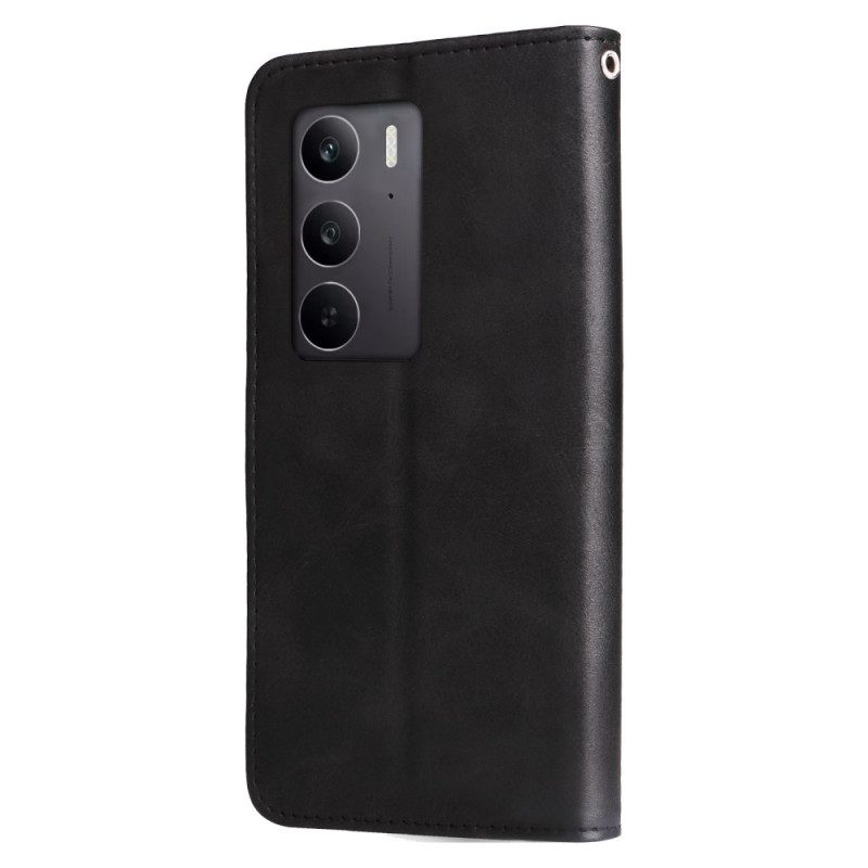 Kotelot Realme C75 Vetoketjullinen Tasku Suojakuori