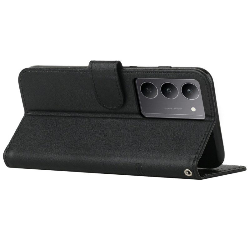 Nahkakotelo Realme C75 Business-tyylinen