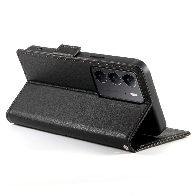 Nahkakotelo Realme C75 Puhelinkuoret Niitti