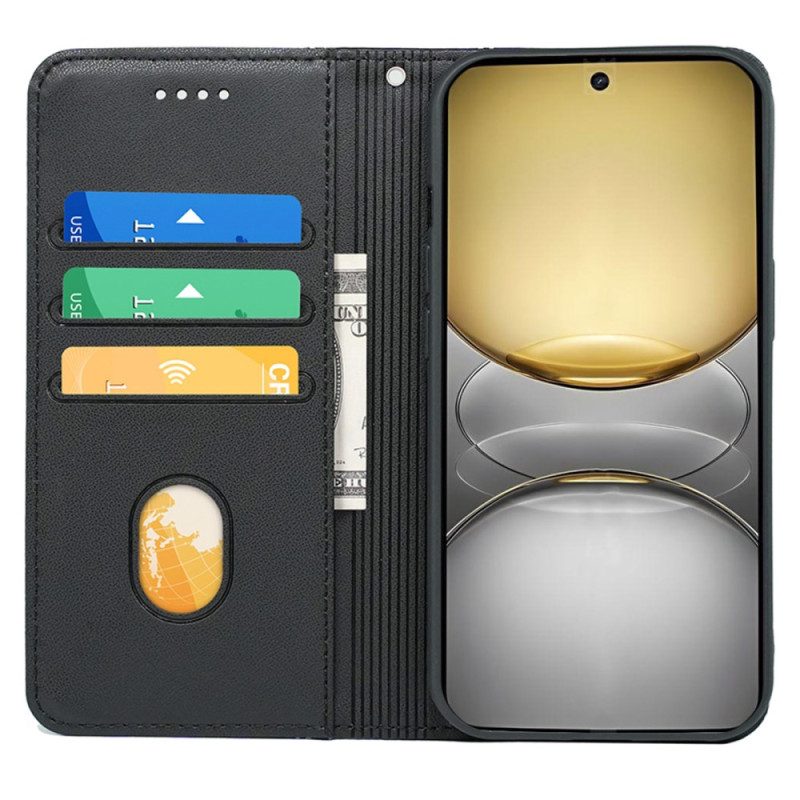 Nahkakotelo Realme C75 Yksinkertainen Hihnalla