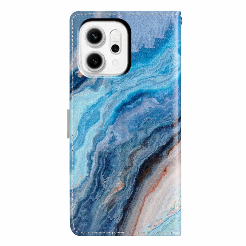 Kotelot Oppo Reno 14 5g Puhelinkuoret Sininen Marmori